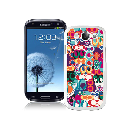 Coach Fashion Monogram Multicolor Samsung Galaxy S3 9300 CAS | Women